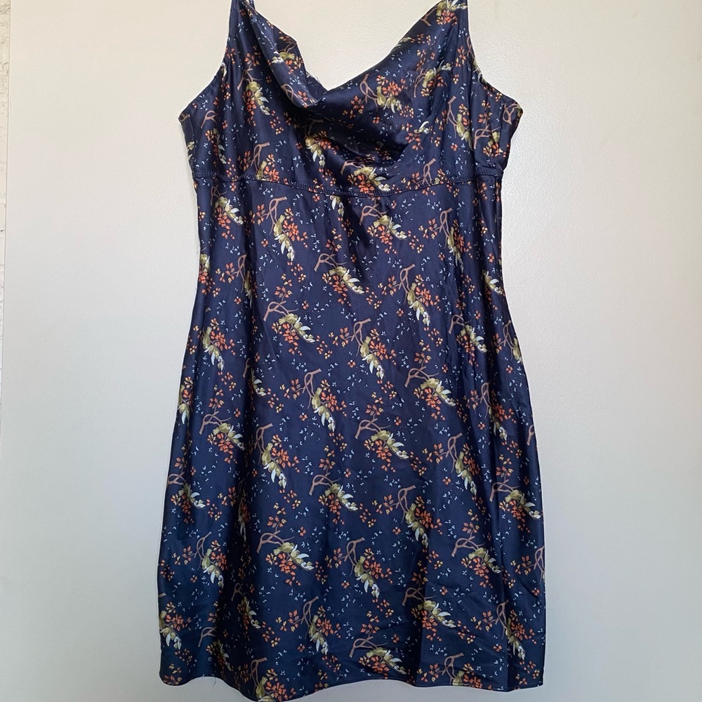 Vintage Victoria Secret Cowl Neck satin slip dress